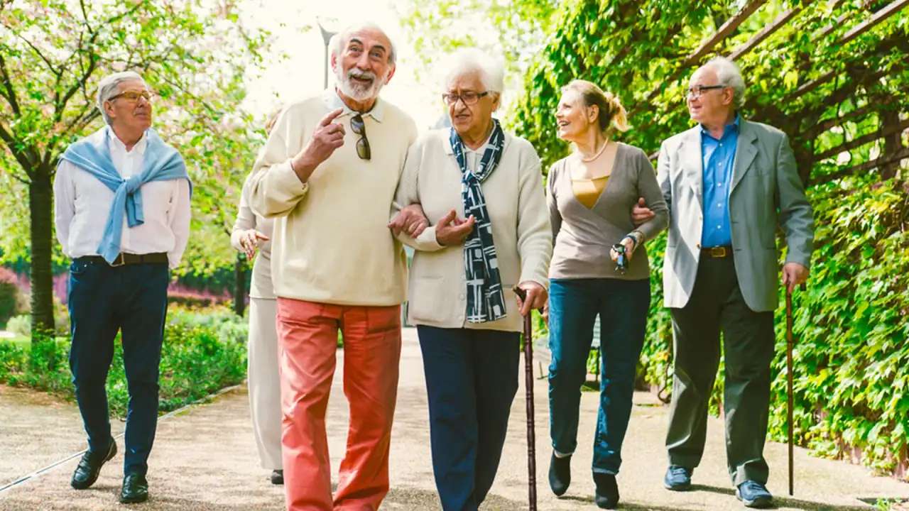 Family searching for senior care
