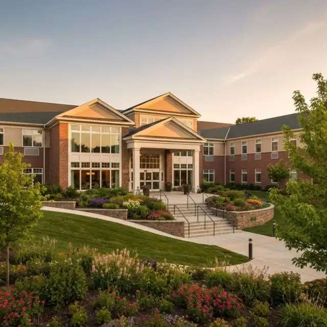 Senior living facility exterior
