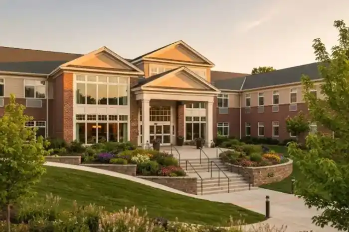 Senior living facility exterior